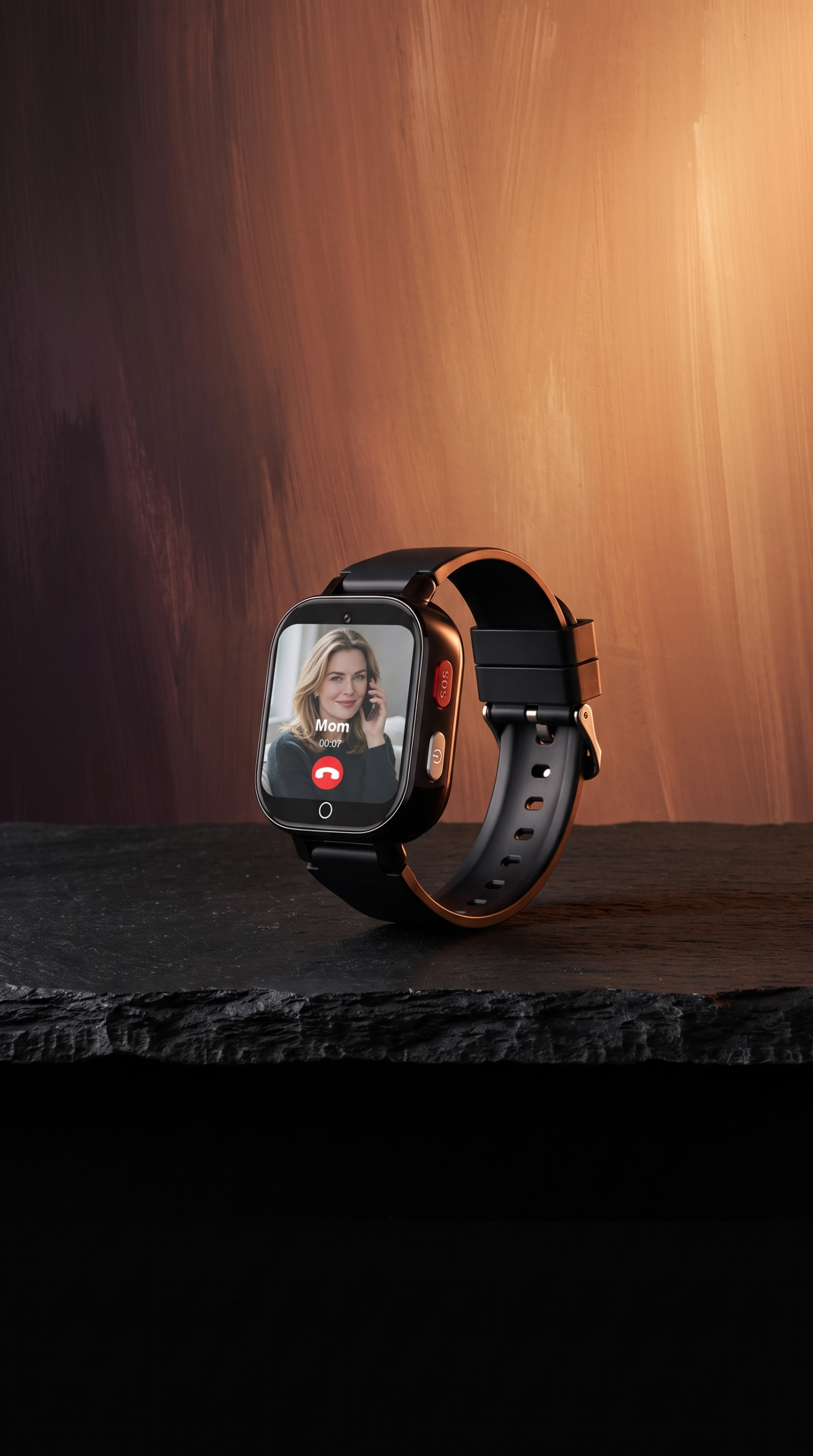 Die Uhr mit dem Notrufknopf