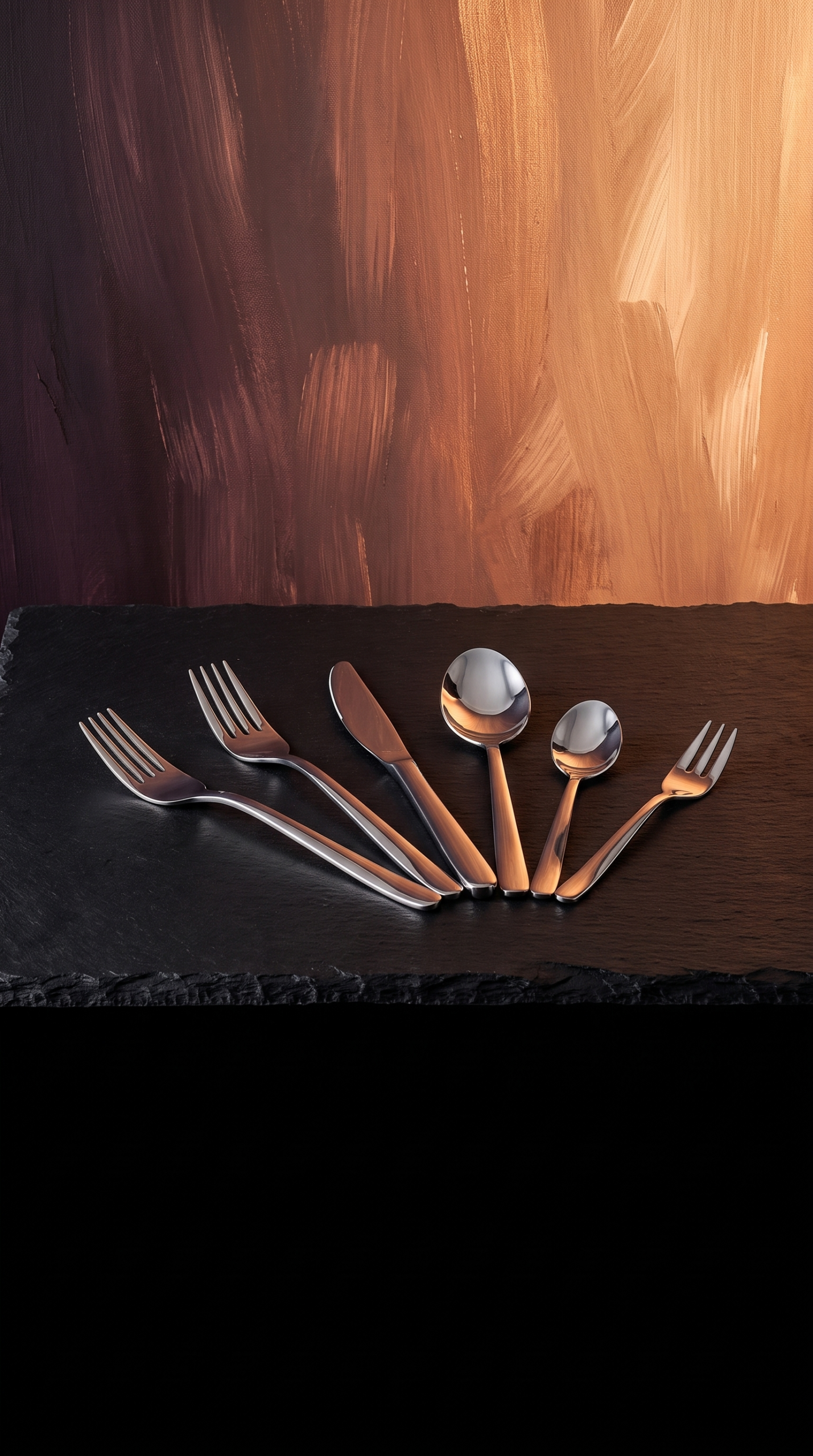 Das sechzigteilige Besteck für die große Tafel